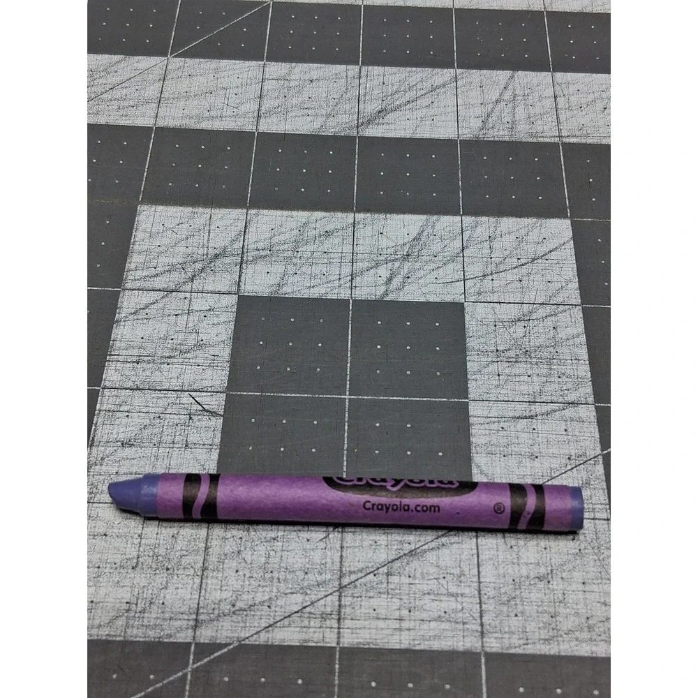 Retired Crayola Crayon Purple Mountains Majesty Single Loose Art Supply Used